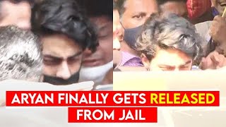 Aryan Khan finally gets released from Arthur Road jail after 23 days; FIRST visuals