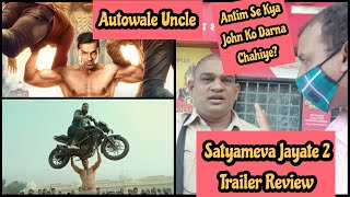 Satyameva Jayate 2 Trailer Review By Autowale Uncle