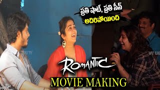 ROMANTIC MAKING | Akash Puri, Ketika Sharma | Puri Jagannadh | Charmme Kaur | Top Telugu TV