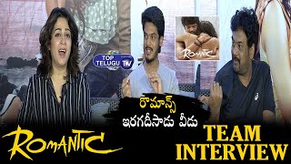 Romantic Team Exclusive Interview | Akash Puri |  Puri Jagannadh & Charmi Kaur | Top Telugu TV
