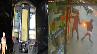 2 Trains Clashes In Britain  | SACH NEWS KHABARNAMA | DESH AUR DUNIYA |