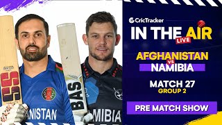 T20 World Cup Match 27 Cricket Live - #AFGvNAM Pre Match Analysis #T20WC