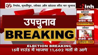 By Election Results 2021 || Jobat Assembly Byelection, 15 वें राउंड की गणना पूरी BJP प्रत्याशी आगे