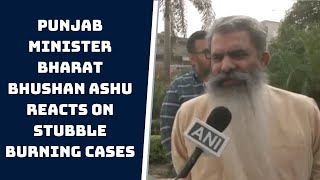 Punjab Minister Bharat Bhushan Ashu Reacts On Stubble Burning Cases | Catch News