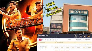Sooryavanshi Movie Advance Booking Report Day 1 In Devi Multiplex Naroda,Gujarat,Housefull Hue Shows