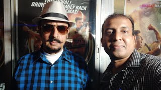 Bollywood Crazies Surya Met With Gulshan Grover At Gaiety Galaxy Theaters For Sooryavanshi Movie