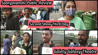 Sooryavanshi Movie Public Review Second Show Third Day At Gaiety Galaxy Theatre In Mumbai