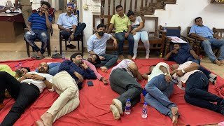 #Watch | AAP leaders spend the night in police station!