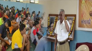 Prof. Subhash Velingkar conducts special Diwali camps for students