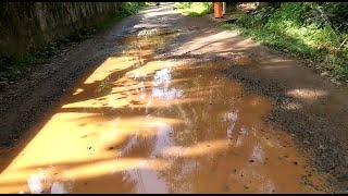 Potholes continue to haunt Morjim residents!