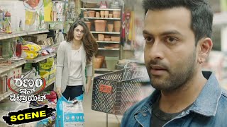 Ranam in Detroit Kannada Movie Scenes | Prithviraj Sukumaran Helps Isha Talwar in Grocery Store