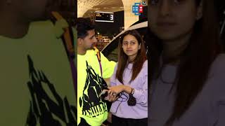 Ravi Dubey & Sargun Mehta spotted at the airport  #Shorts