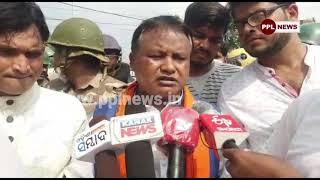 BJP Workers - Police Face Off in Keonjhar | ଦେଖନ୍ତୁ କଣ କହିଲେ MLA Mohan Majhi