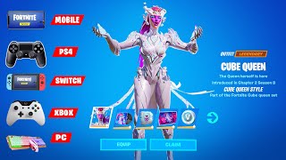 How to Get Cube Queen in Mobile , PS4 , Nintendo Switch, Playstation 5 , Xbox Console in Fortnite