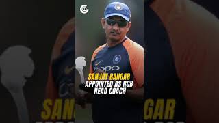 Sanjay Bangar appointed as RCB head coach #ipl2022 #cricket #viratkohli
