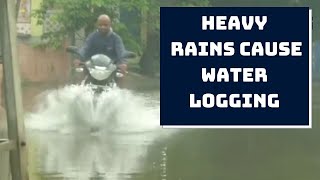 Heavy Rains Cause Waterlogging In Chennai, Affects Normal Life | Catch News