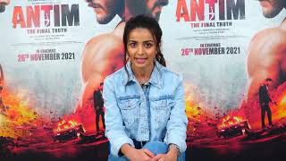Mahima Makwana Full Interview - ANTIM Movie
