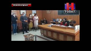 hamirpur आयुर्वेदिक अस्पताल रोगी कल्याण समिति ने आय-व्यय पर की चर्चा