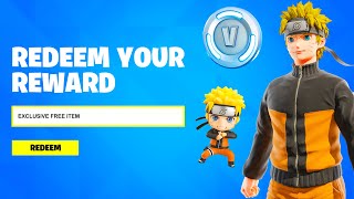 HOW TO GET FREE ITEMS CODES IN FORTNITE! (Free Codes Available - Naruto Trailer)