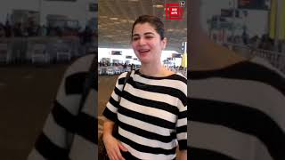 Kainaat Arora spotted at the airport #shorts