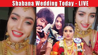 ????LIVE: Shabana ???? Aryan Wedding Today ???? | ஷபானா திருமணம் | Sembaruthi, Bhagyalakshmi Serial