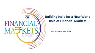 Financing Infrastructure : Building India – Role of Indian Financial Markets