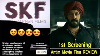 Antim Movie First REVIEW From FIRST SPECIAL SCREENING Is Out, Aayush Sharma Ne Zabardast Kaam Kiya
