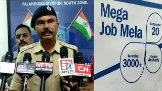 Good News | Job Mela In Old City On 27th November | 300 Vacancies | By Hyderabad City Police |