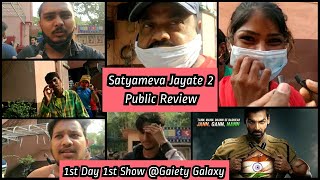 Satyameva Jayate 2 Public Review First Day First Show At Gaiety Galaxy Theatre In Mumbai