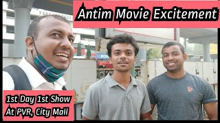 Antim Movie Public Excitement For First Day First Show In Mumbai