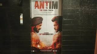 Antim Movie Unique Promotional Strategy At PVR City Mall, Lift Mein Lagaya Ye Poster