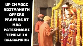 UP CM Yogi Adityanath Offers Prayers At Maa Pateshwari Temple In Balrampur | Catch News