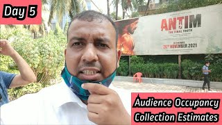 Antim Movie Audience Occupancy And Collection Estimates Day 5