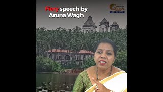 #MustWatch | Fiery speech from Aruna Wagh and Xenocar Polji at Old Goa