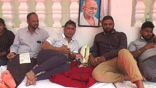 Day 4 of Amit Palekar's hunger strike at Old Goa