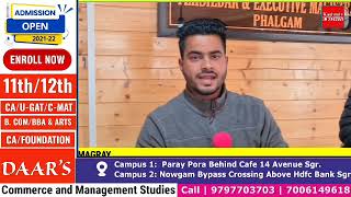 Interview with Tehsildar Pahalgam Dr. Mohammad Hussain (KAS) about basic issues in pahalgam