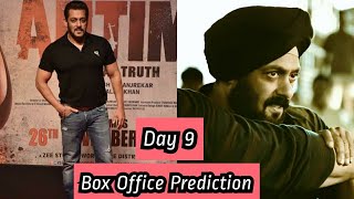 Antim Movie Box Office Prediction Day 9