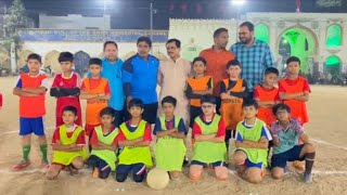 1st Mir Arif Ali Baquri Memorial Football Tournament | HYDERABAD DARUSHIFA | SACH NEWS |