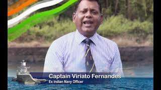 Captain Viriato Fernandes urges Goan youth to consider a career in the Indian navy/armed forces