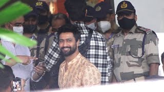 Vicky Kaushal Spotted At Kalina Airport Leaving For Wedding