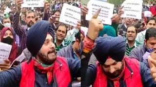 Teachers Ke Saat Sidhu Ne Kiya Protest | DESH KI RAJDHANI SE KHAAS KHABREIN | SACH NEWS |