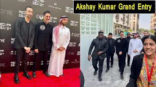 AkshayKumar Grand Entry As Special Guest At RedSea International Film Festival in Jeddah,SaudiArabia