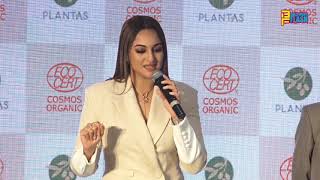 Sonakshi Sinha At The Launch Of Homegrown Organic Beauty Brand "PLANTAS"