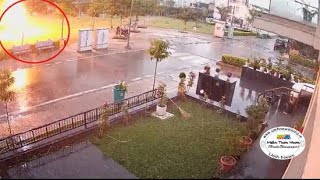 Gurugram: पेड़ के नीचे खड़े 4 लोगों पर गिरी बिजली, दिल दहला देगा यह VIDEO