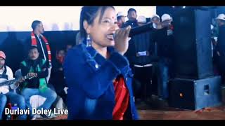 Live Mising song stage Programme by Durlavi Doley