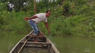 Fishing at our village