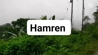 Way to Hamren, Kabi Anglong, Assam