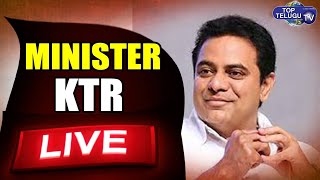 LIVE | Minister KTR Participating in Inauguration of 7 Companies at Sultanpur | Top Telugu TV
