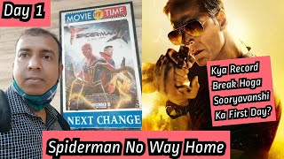 Will Spiderman No Way Home Able To Break Sooryavanshi First Day Collection Record?Will Pushpa Impact