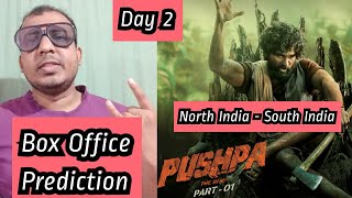Pushpa Movie Box Office Prediction Day 2,Hindi Dubbed Versions Got More Screens Due To Public Demand